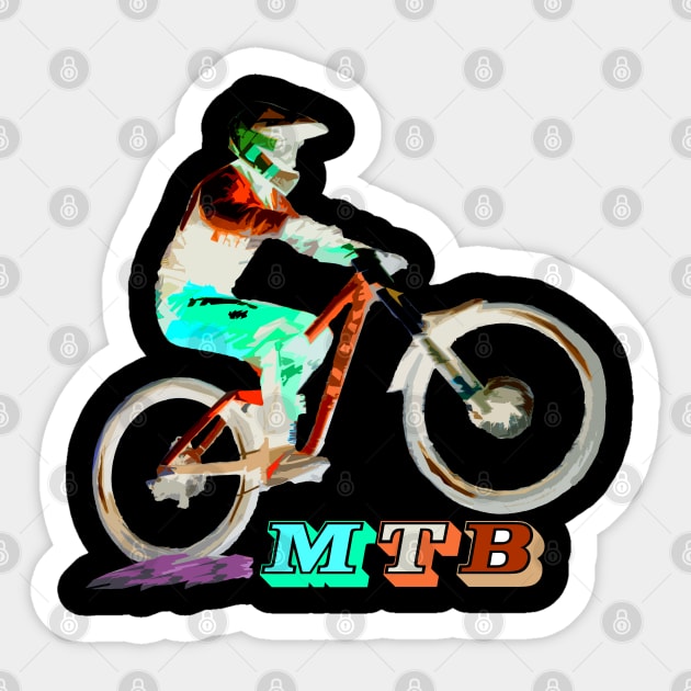 mtb Sticker by rickylabellevie
